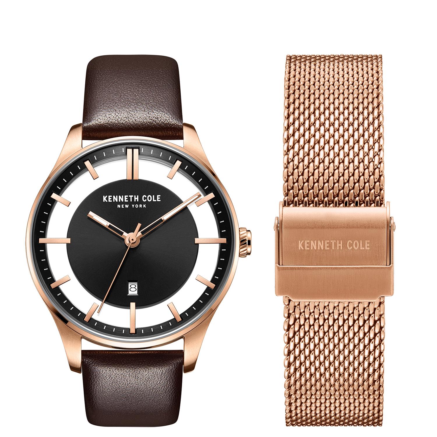 Reloj Kenneth Cole New York KC50919002 Café Hombre