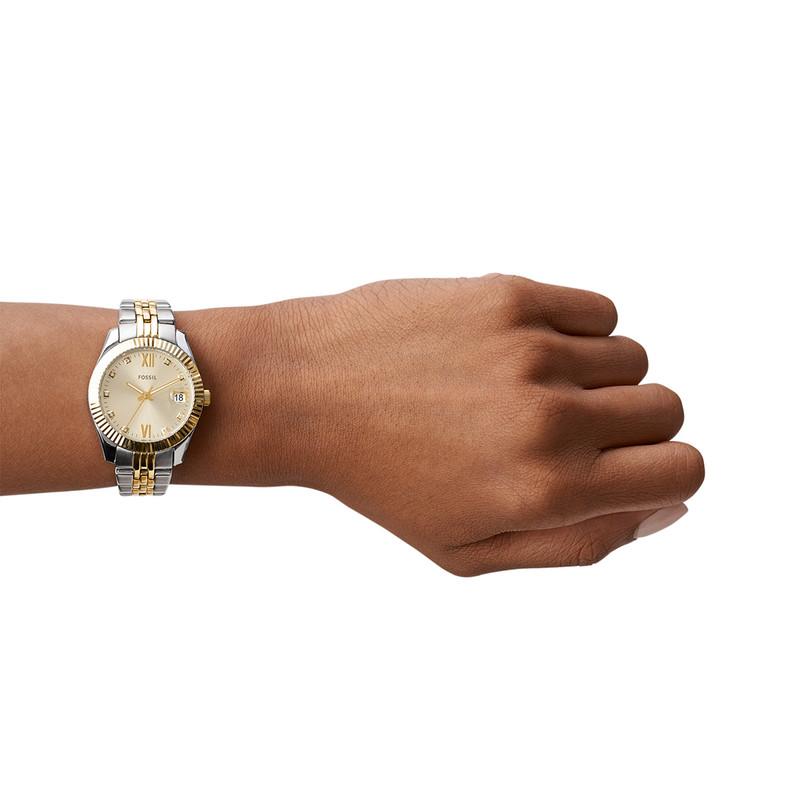 Reloj Mujer Fossil Plateado Es4949