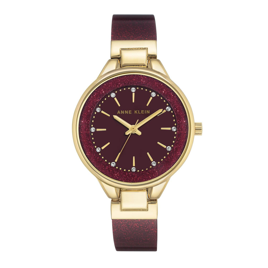 Reloj Anne Klein AK/1408BYBY Burdeo Mujer