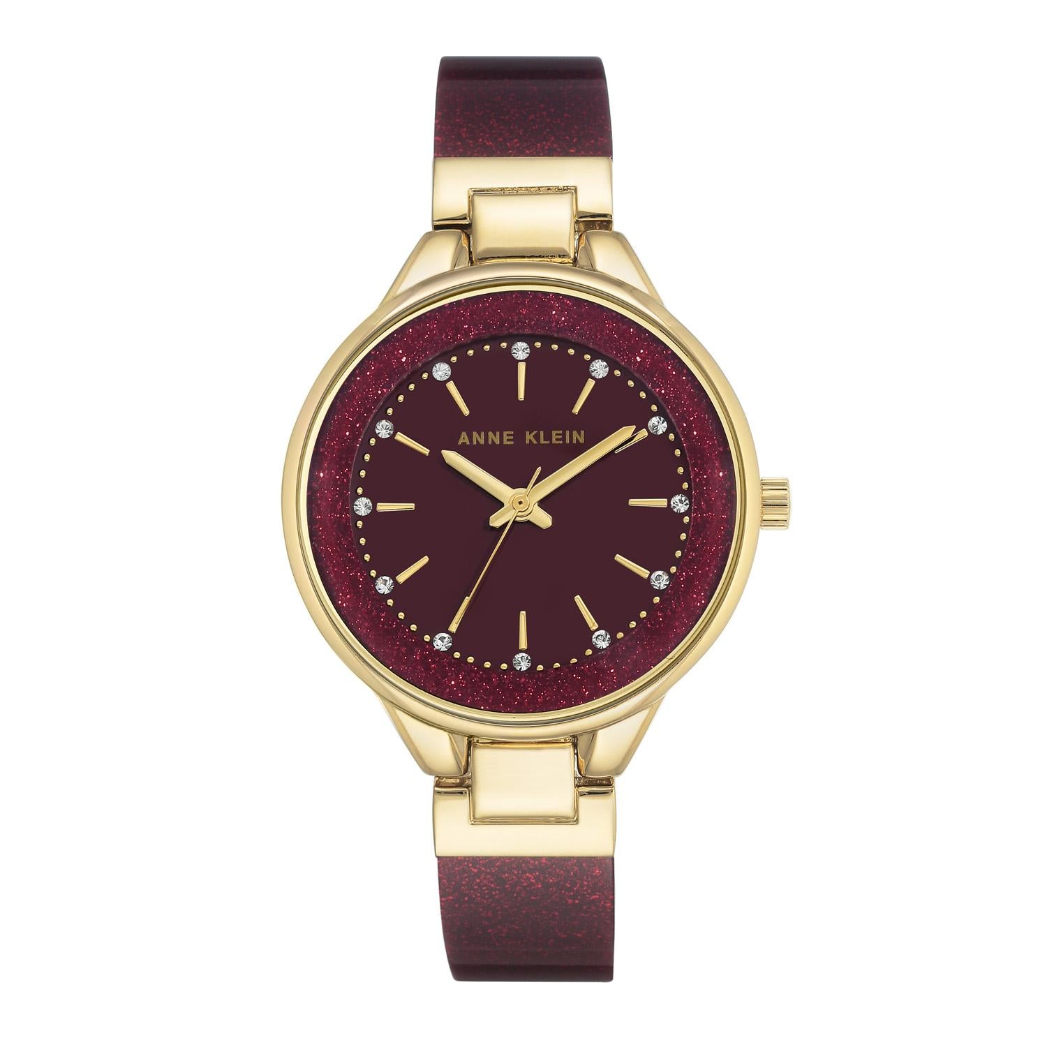 Reloj Anne Klein AK/1408BYBY Burdeo Mujer