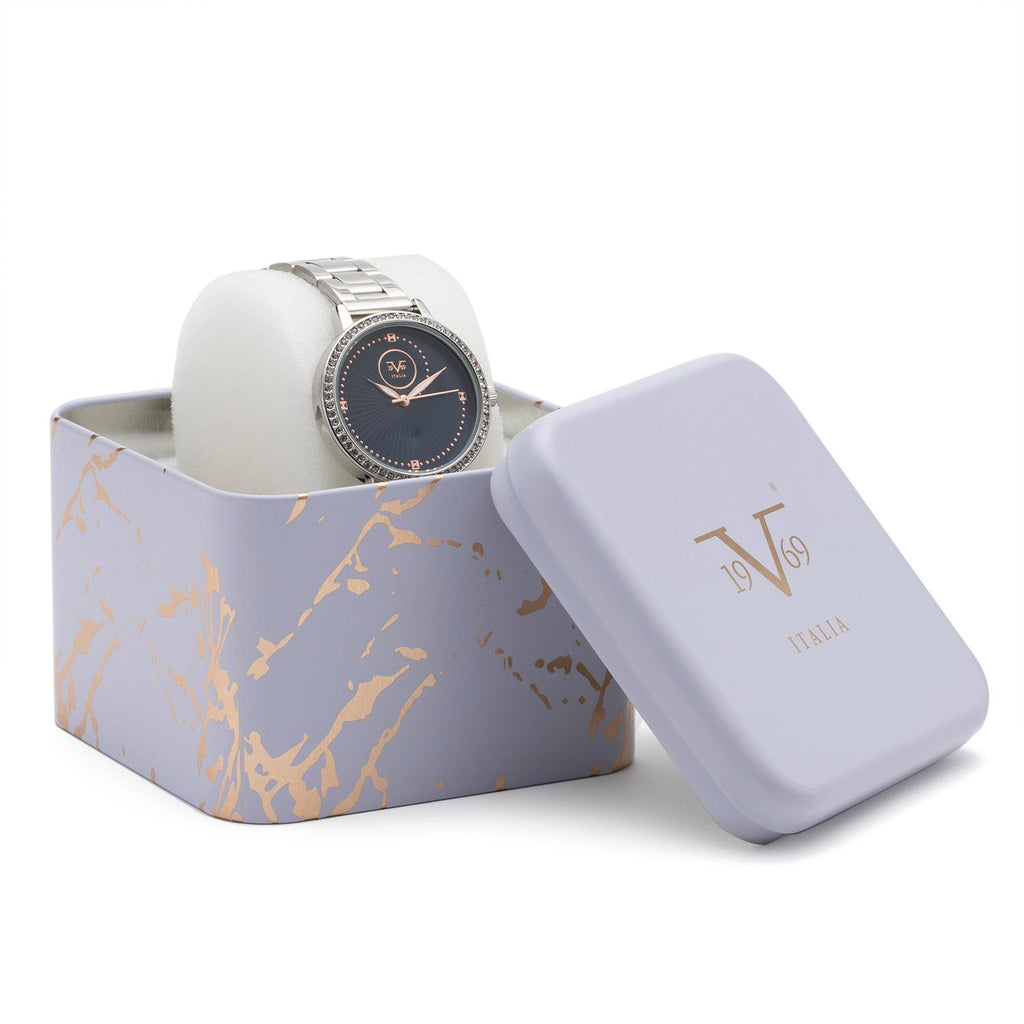 Reloj 19v69 Italia V1969-239-6 Plateado Mujer