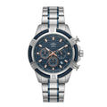 Reloj Análogo Hombre Umbro Plus Plateado/Azul UMBP-1500-127