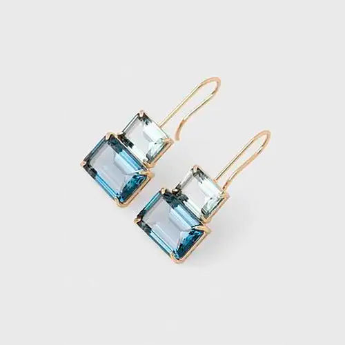 Aros Colgantes Ralph Lauren Bicolor Mujer 14G00666