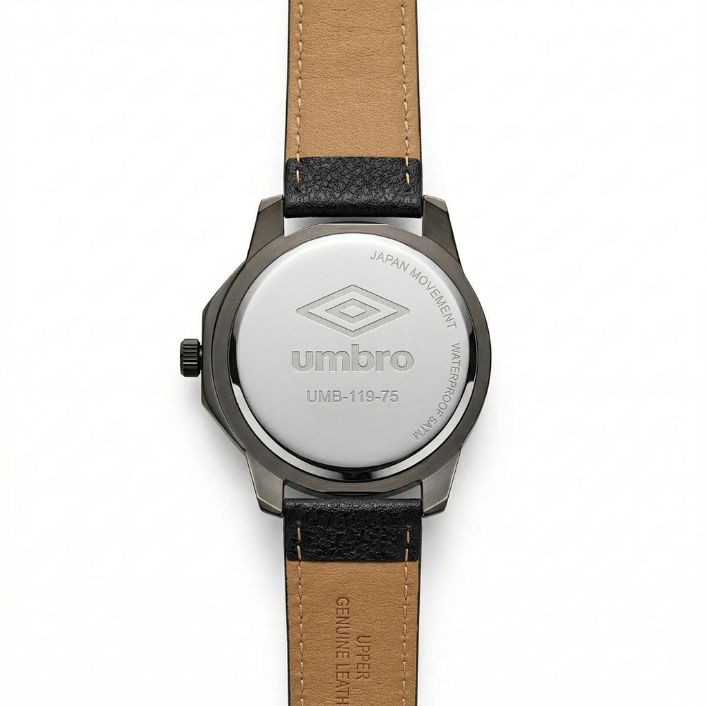 Reloj Análogo Hombre Umbro Plus Negro UMBP-1500-75