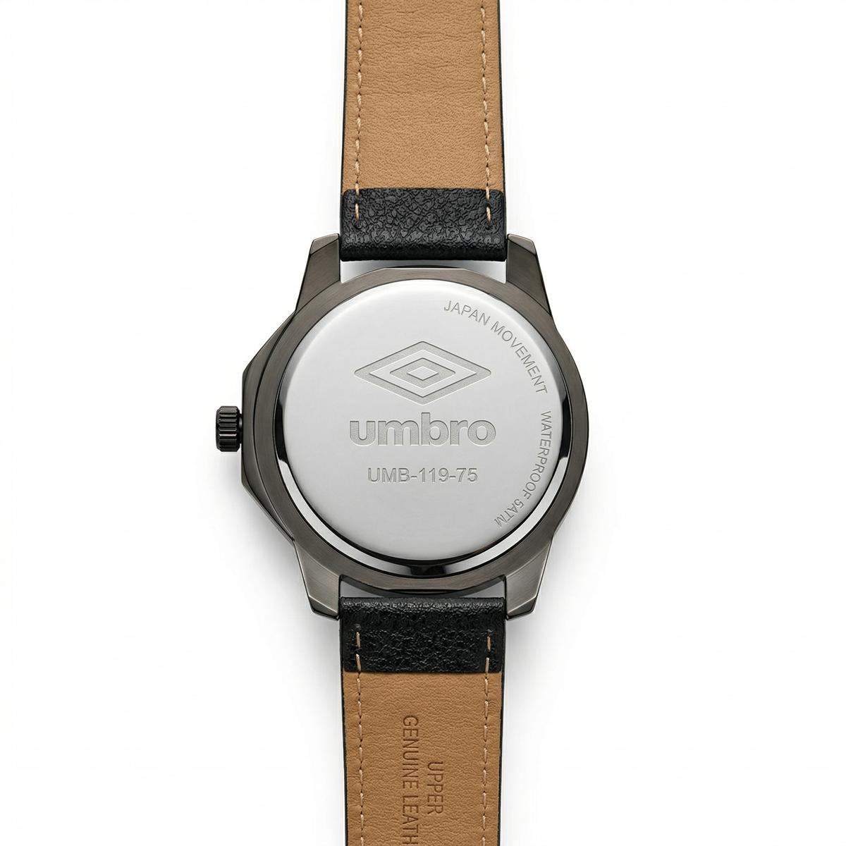 Reloj Análogo Hombre Umbro Plus Negro UMBP-1500-75