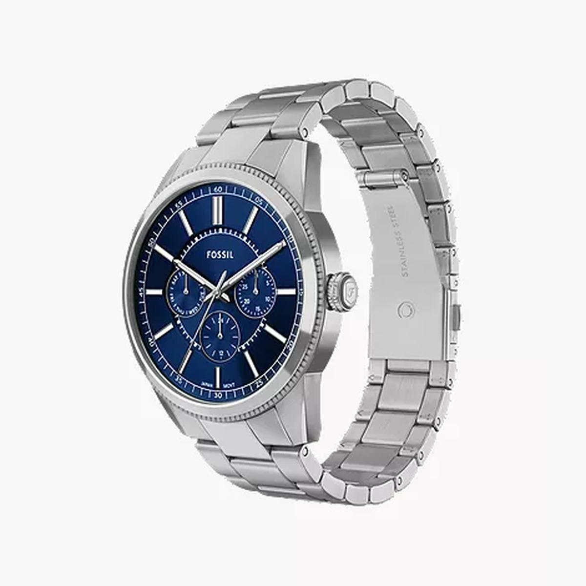 Reloj Hombre Fossil Plateado FS6134