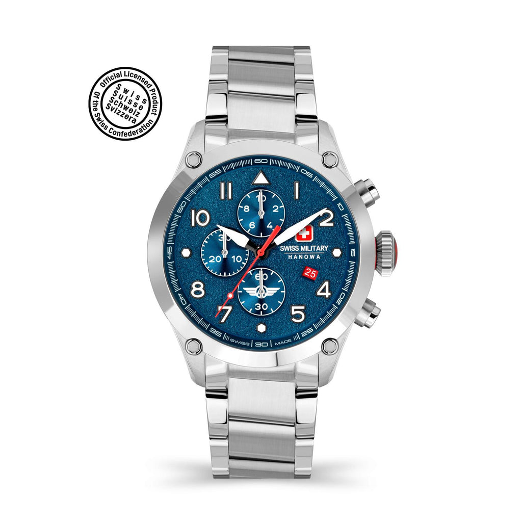Reloj Swiss Military Hanowa SMWGI2101502 Plateado Hombre