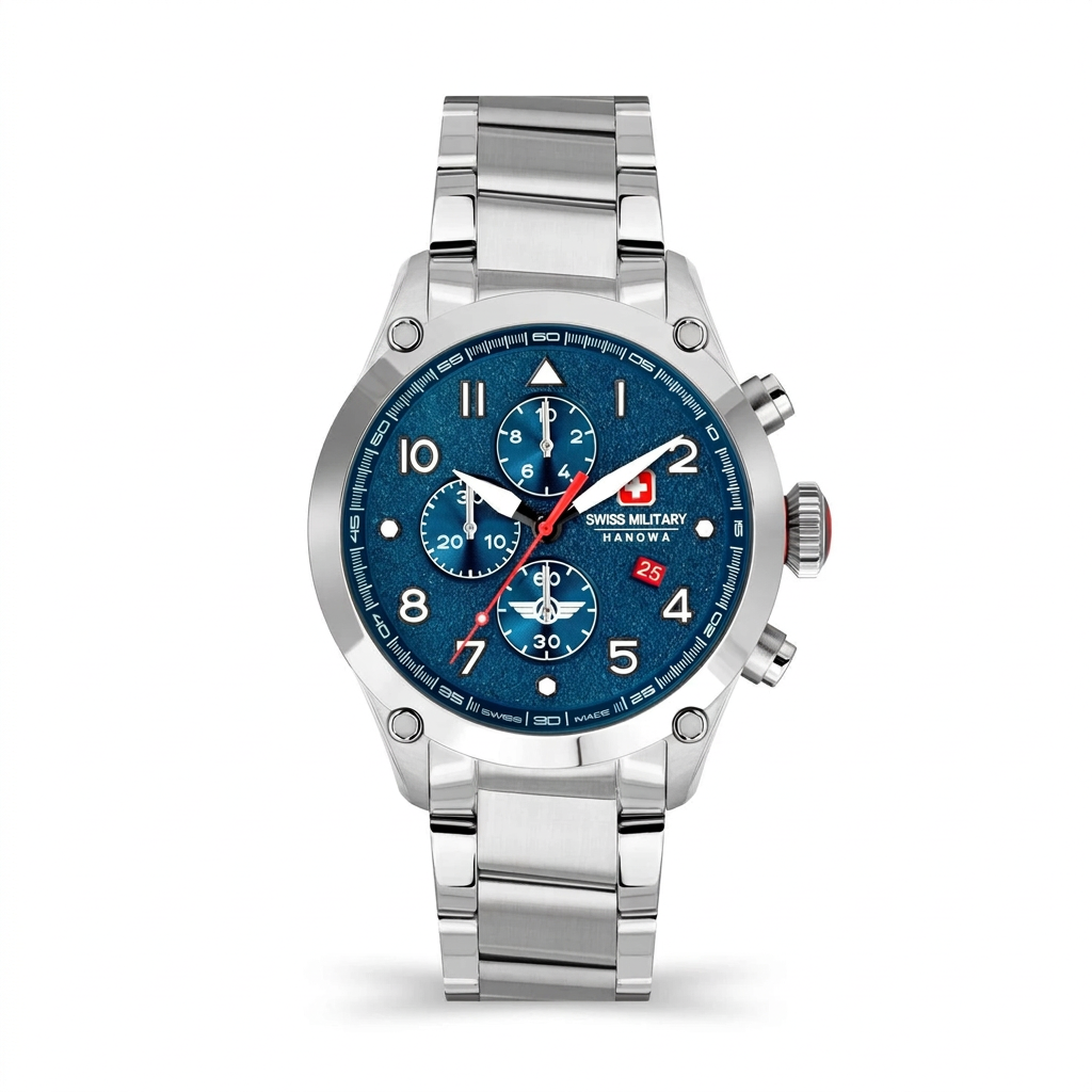 Reloj Swiss Military Hanowa SMWGI2101502 Plateado Hombre