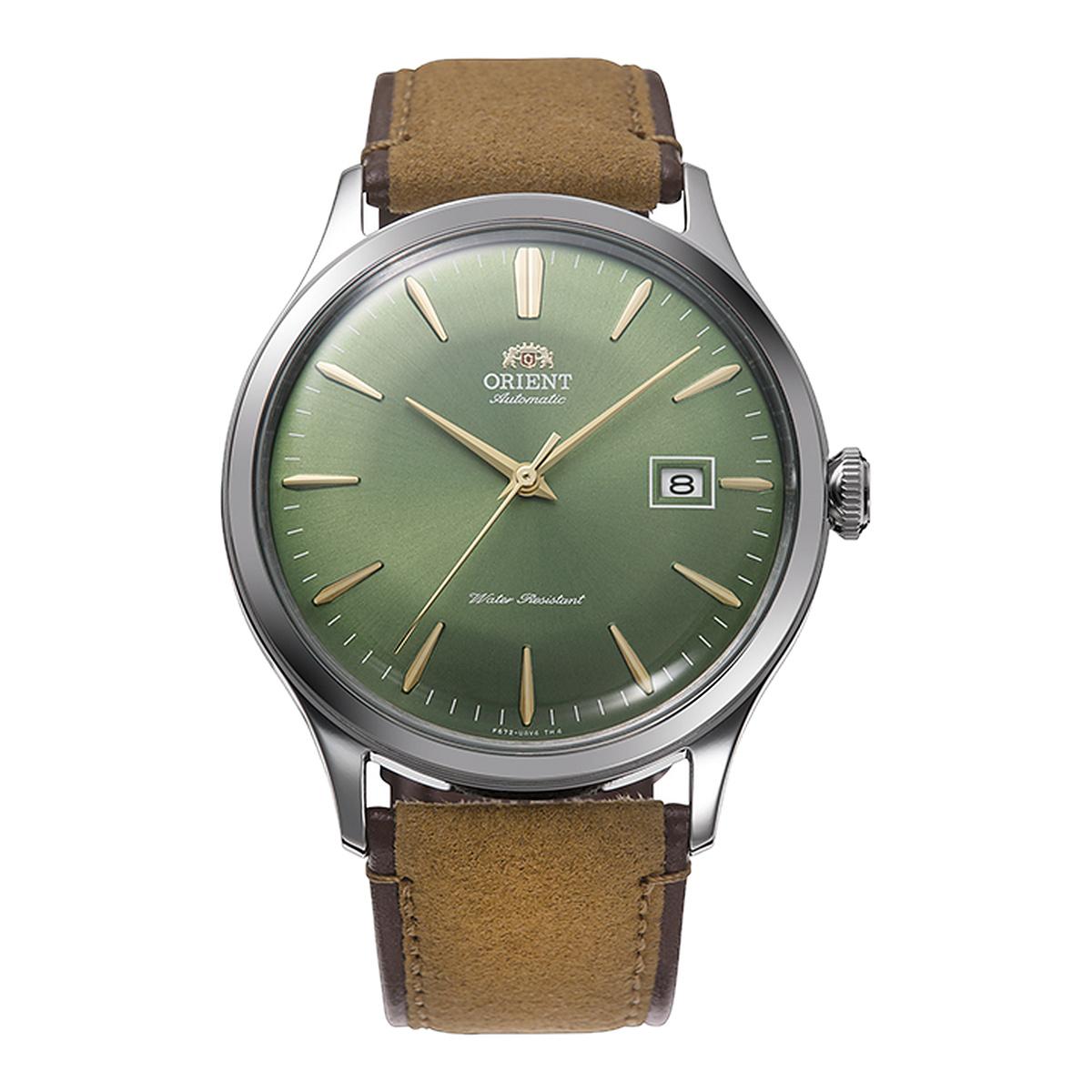 Reloj Análogo Hombre Orient Plateado RA-AC0P01E