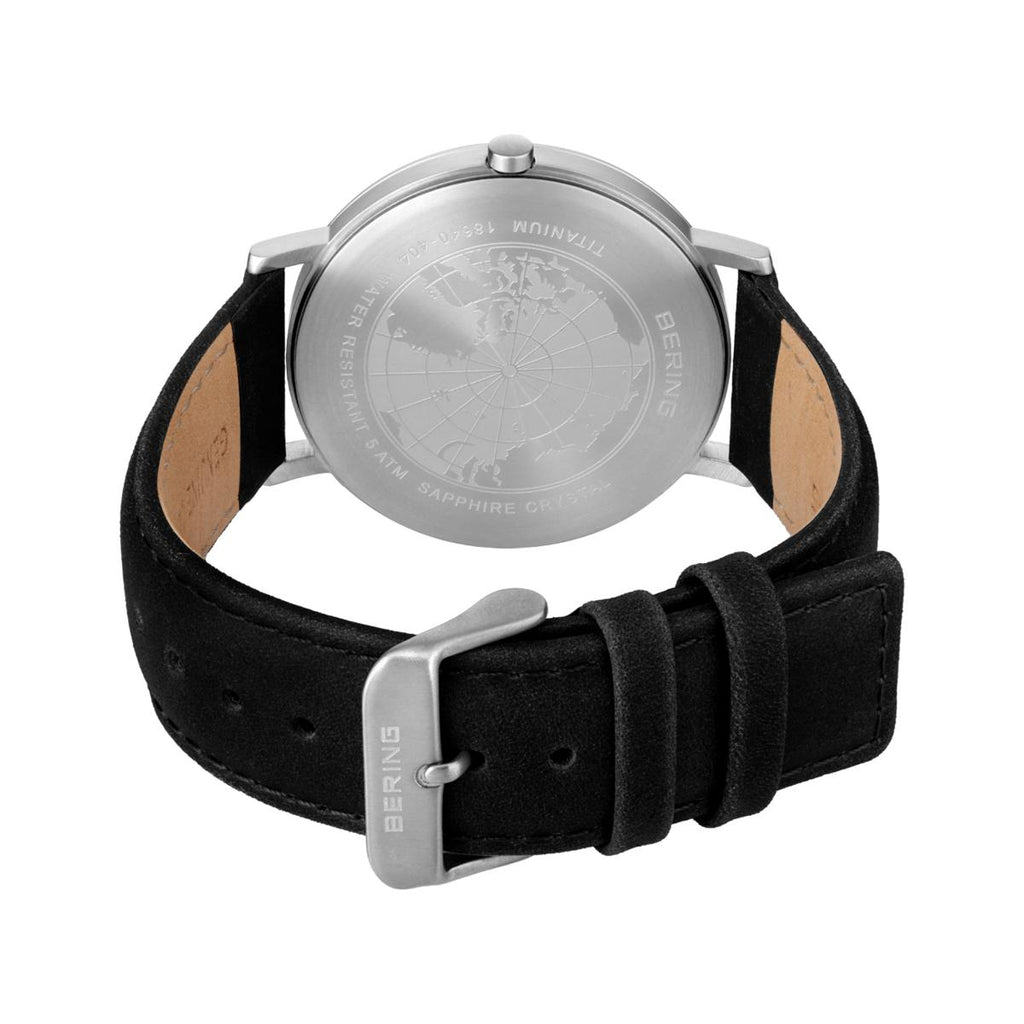 Reloj Análogo Hombre Bering Negro 18640-404