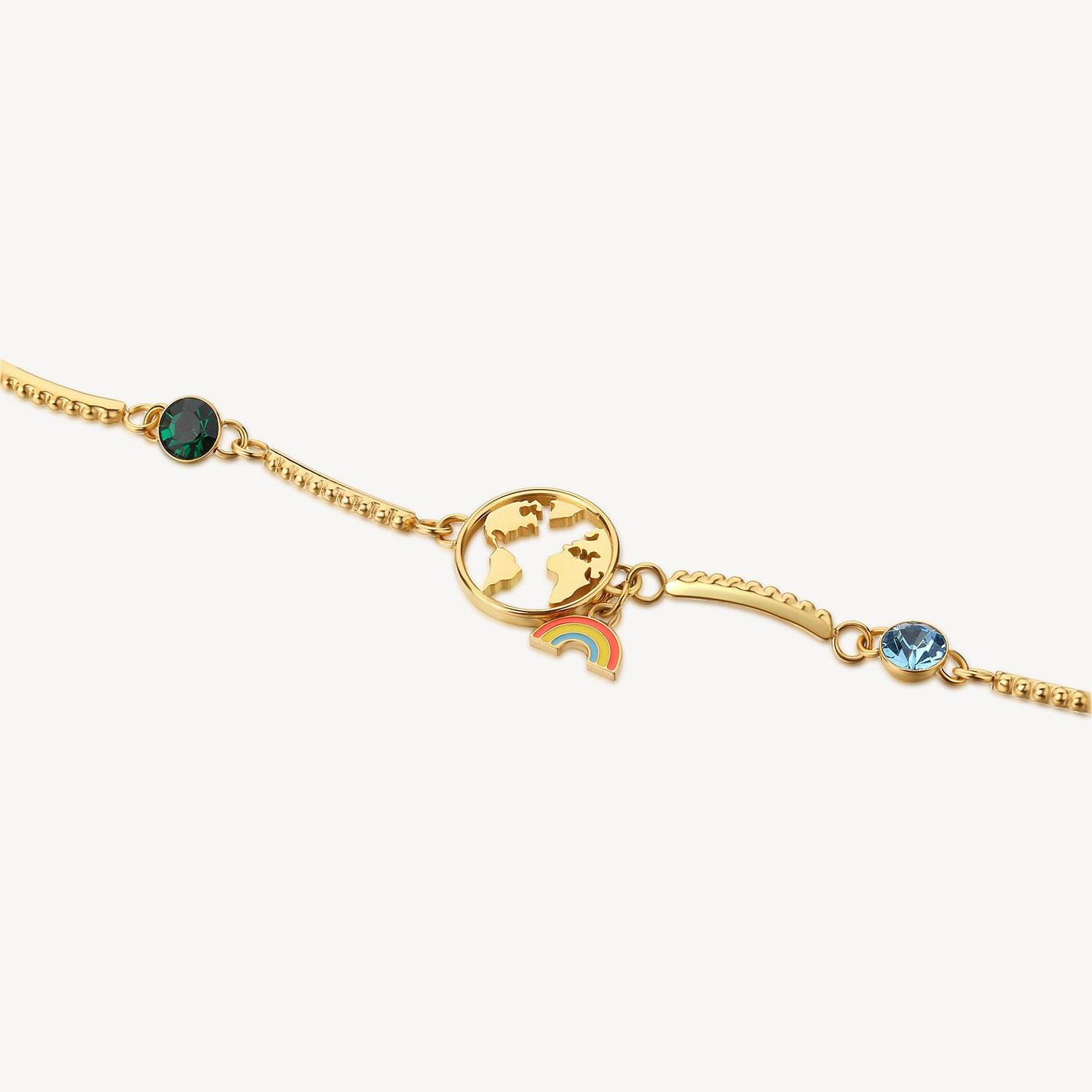 Pulsera Brosway Chakra Dorada BHKB103