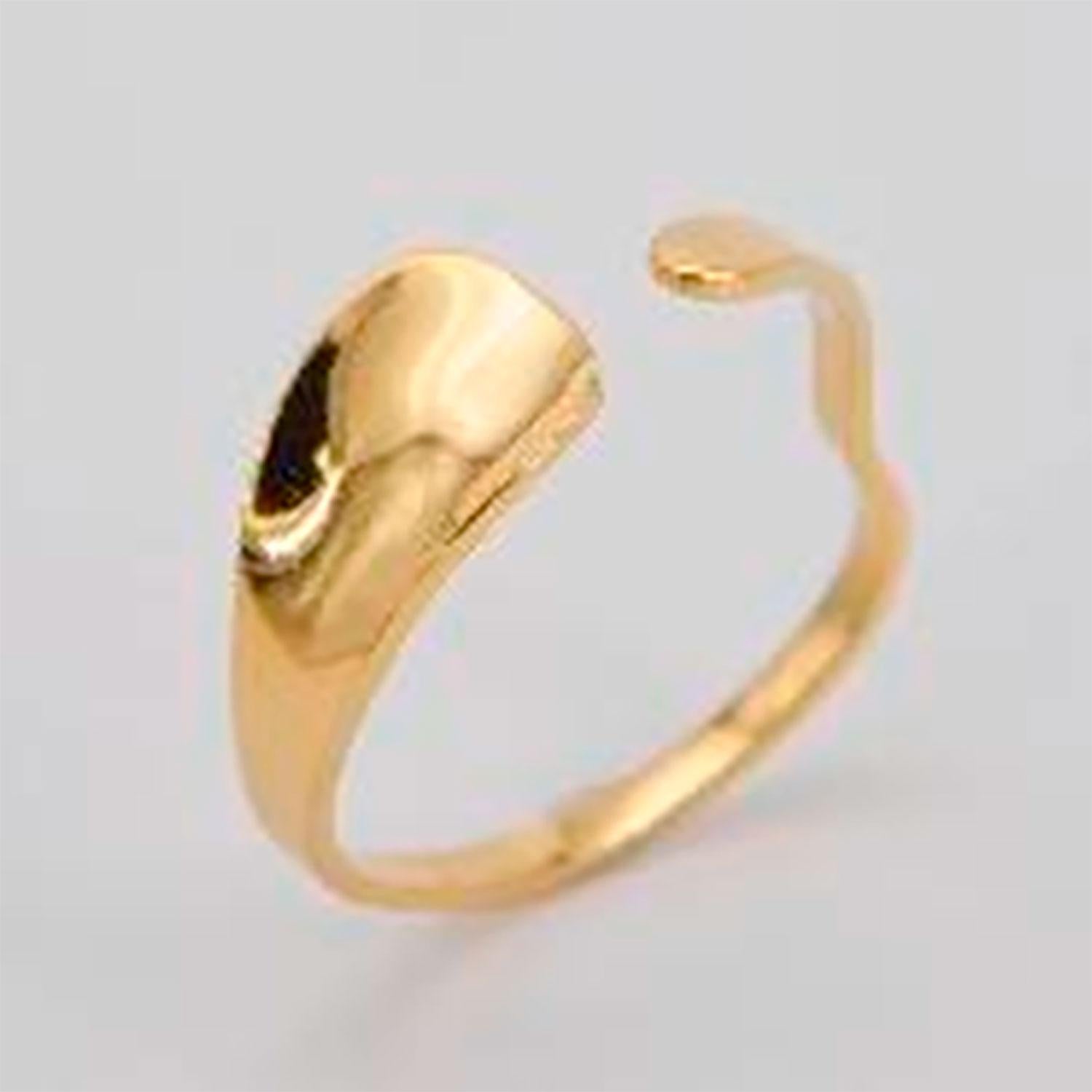 Anillo  19v69 Dorado Mujer STR255