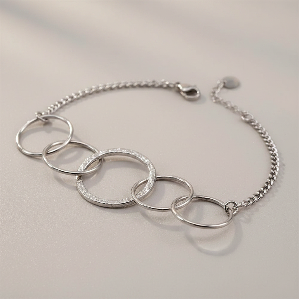 Pulsera  19v69 Plateado Mujer STB340