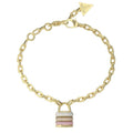Brazalete Femenino Guess Dorado Jubb05406Jwygpks