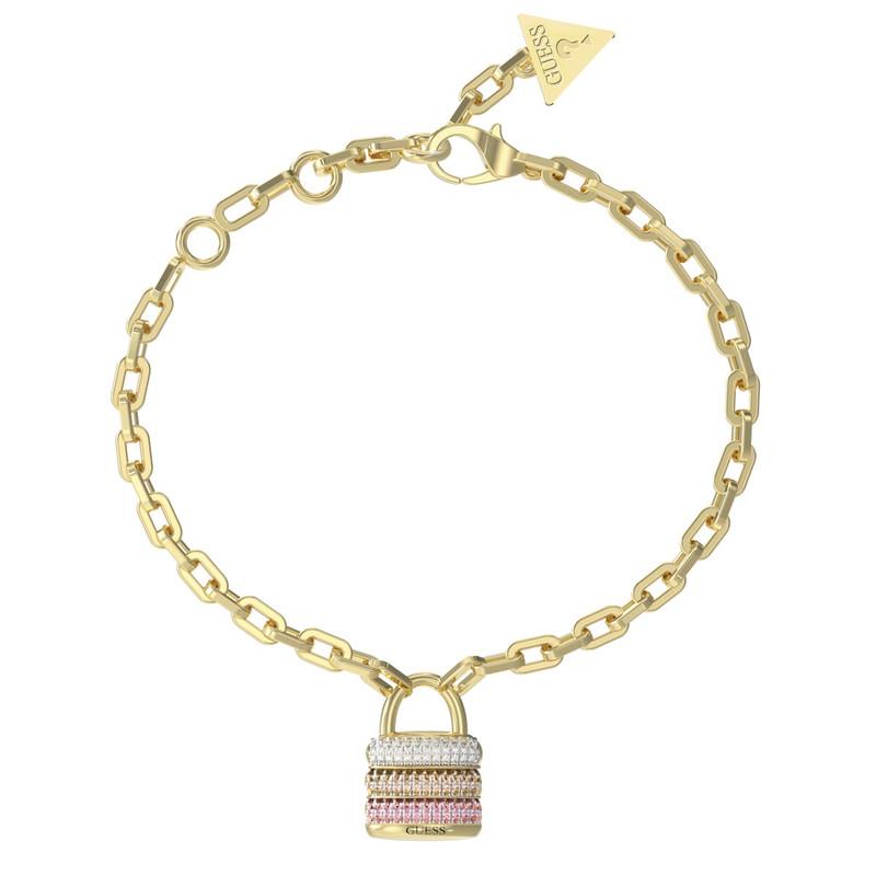 Brazalete Femenino Guess Dorado Jubb05406Jwygpks