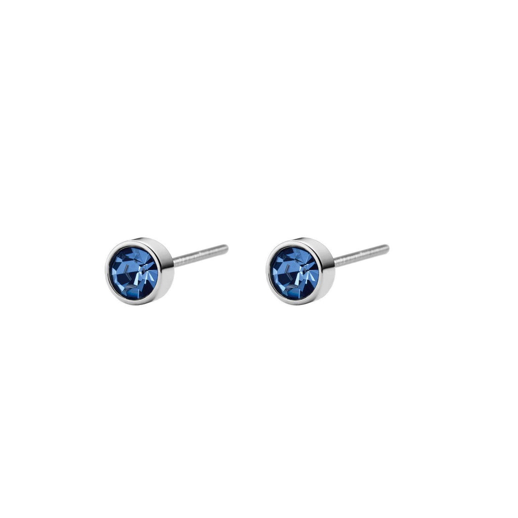 Aros Bering Azul Mujer