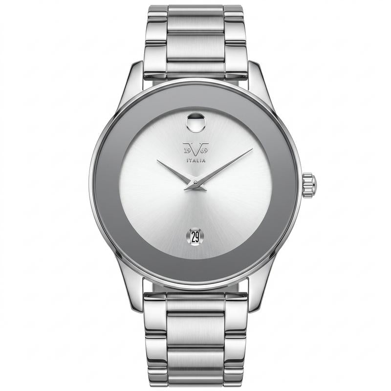 Reloj Análogo Femenino V1969 Plateado V1969-1000-135