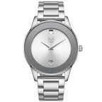 Reloj Análogo Femenino V1969 Plateado V1969-1000-135