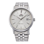Reloj Análogo Hombre Orient Plateado RA-AC0F02S