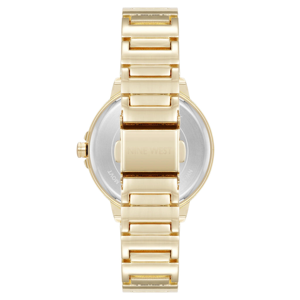 Reloj Análogo Mujer Nine West Dorado NW-3334BKGB