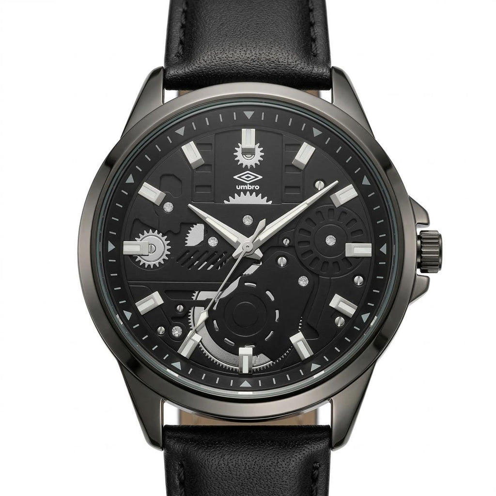 Reloj Análogo Hombre Umbro Plus Negro UMBP-1500-72
