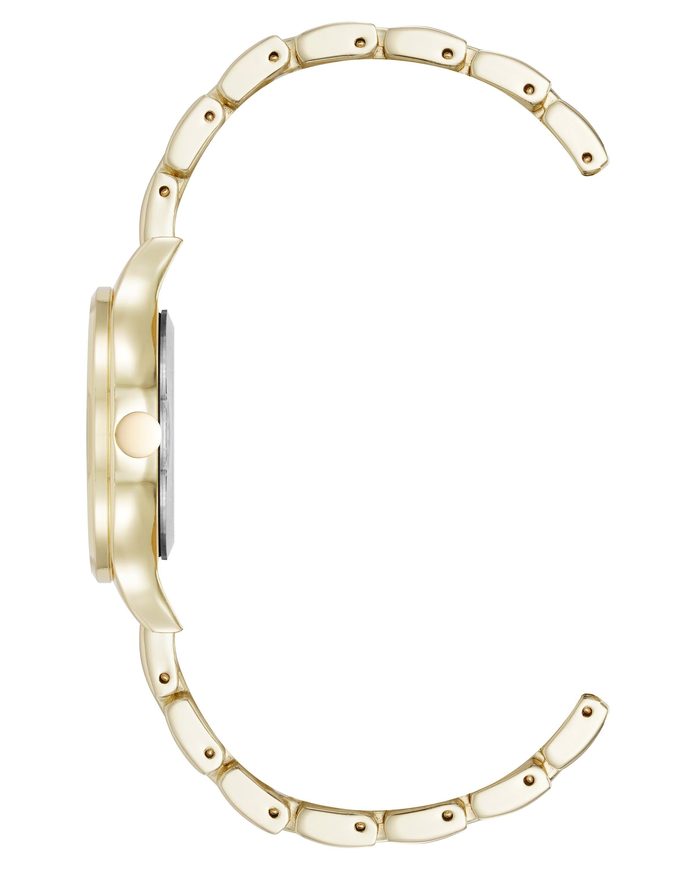 Reloj Análogo Mujer Nine West Dorado NW-3308BKGB