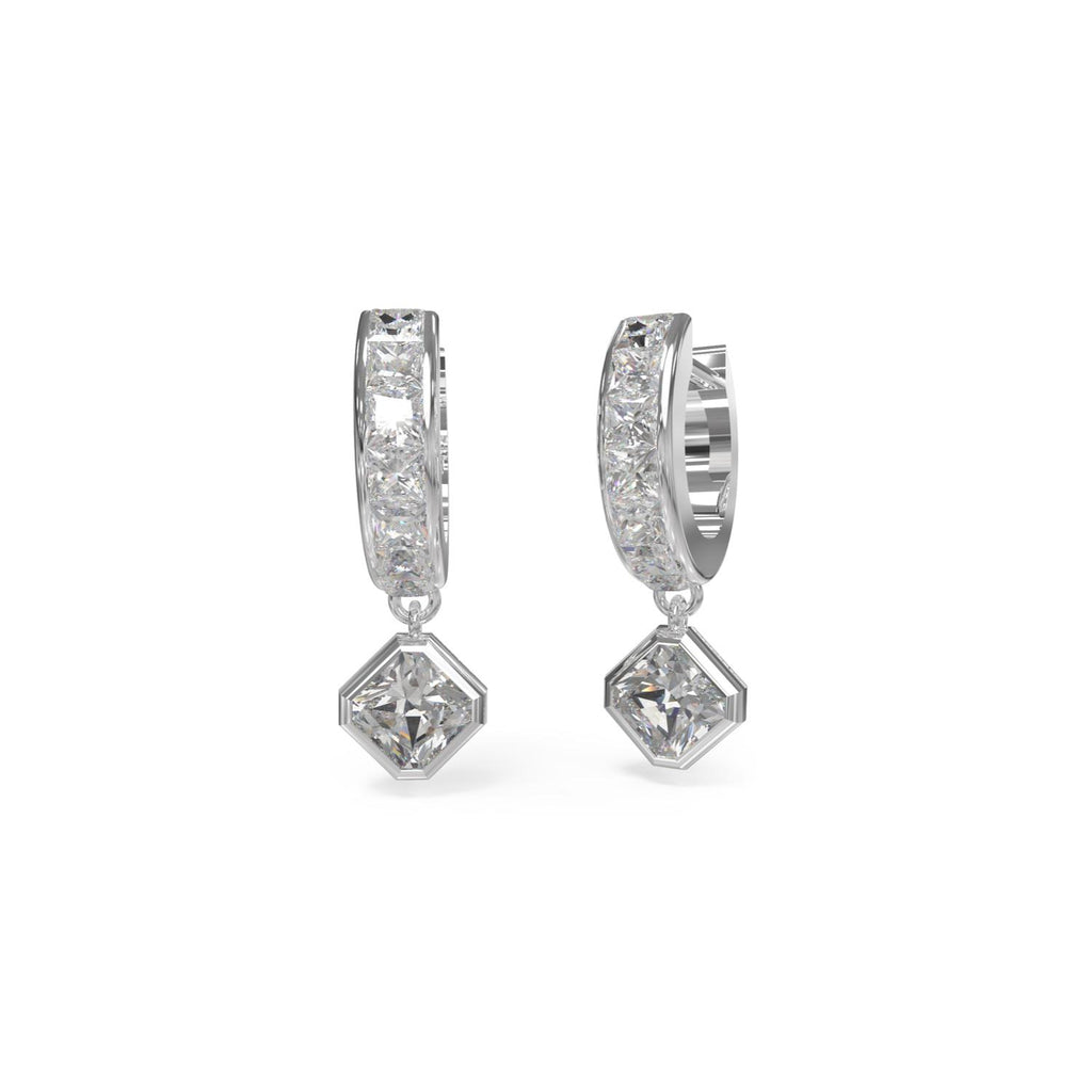 Aros Guess Plateados JUBE04161JWRHT-U