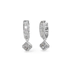 Aros Guess Plateados JUBE04161JWRHT-U