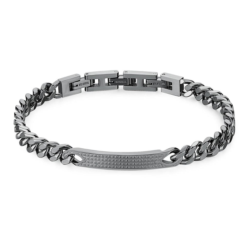 Pulsera Brosway Plateada Hombre BUL61