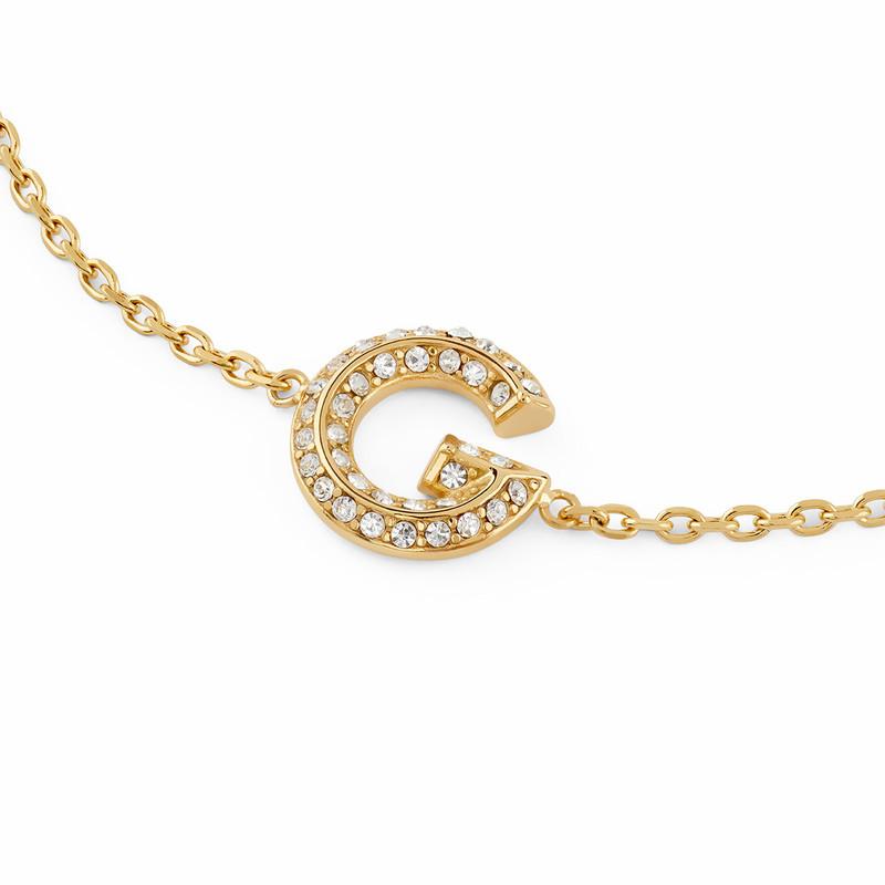 Brazalete Femenino Guess Dorado Jubb05442Jwygs