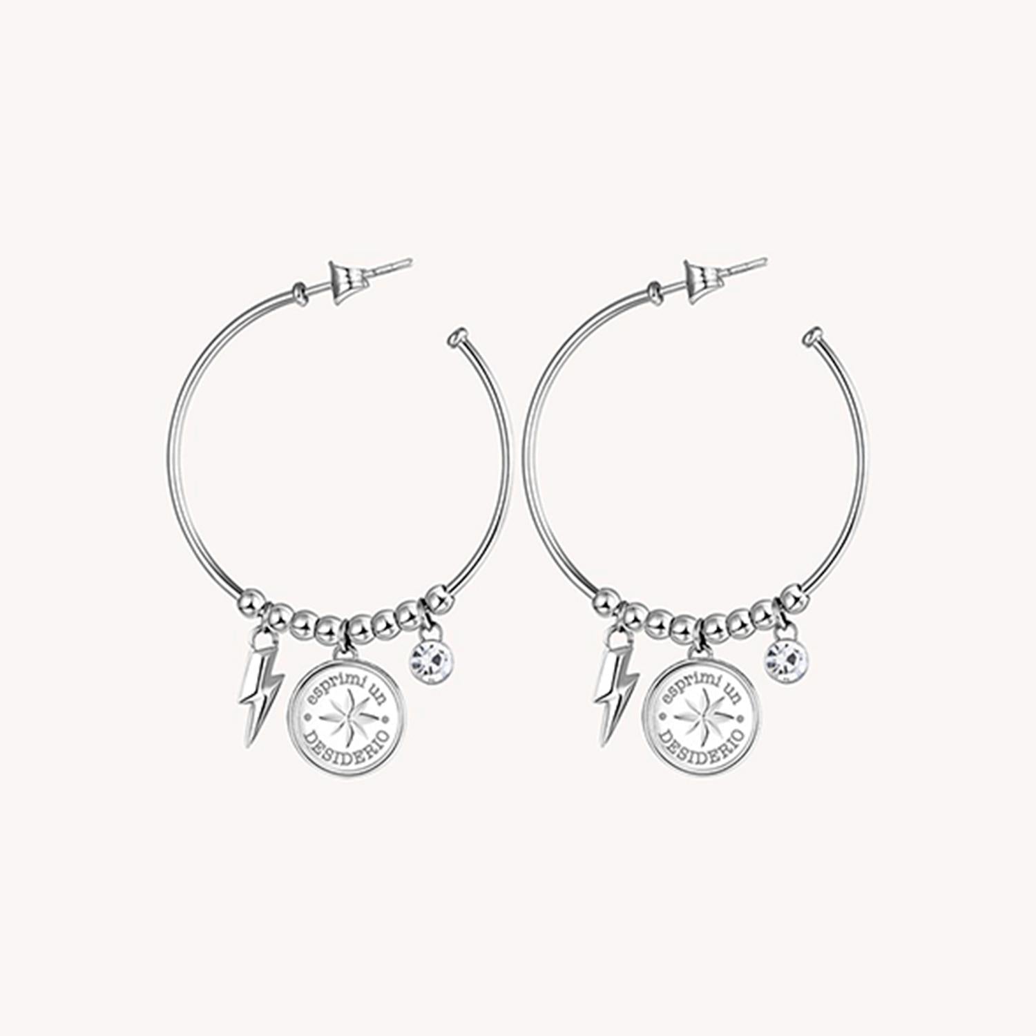 Argollas Brosway Chakra Plateados BHKL23EN