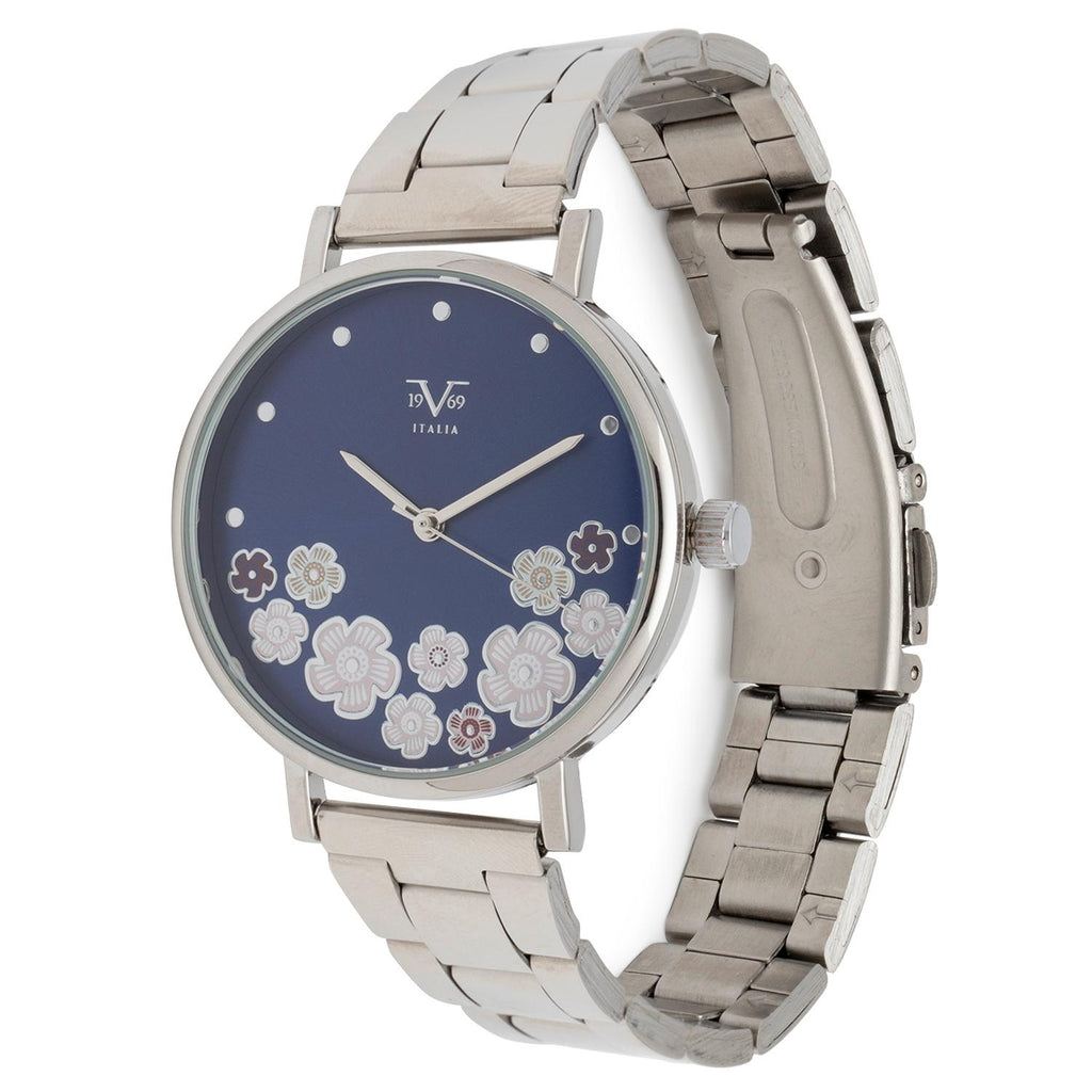 Reloj 19v69 Italia V1969-267-1 Plateado Mujer