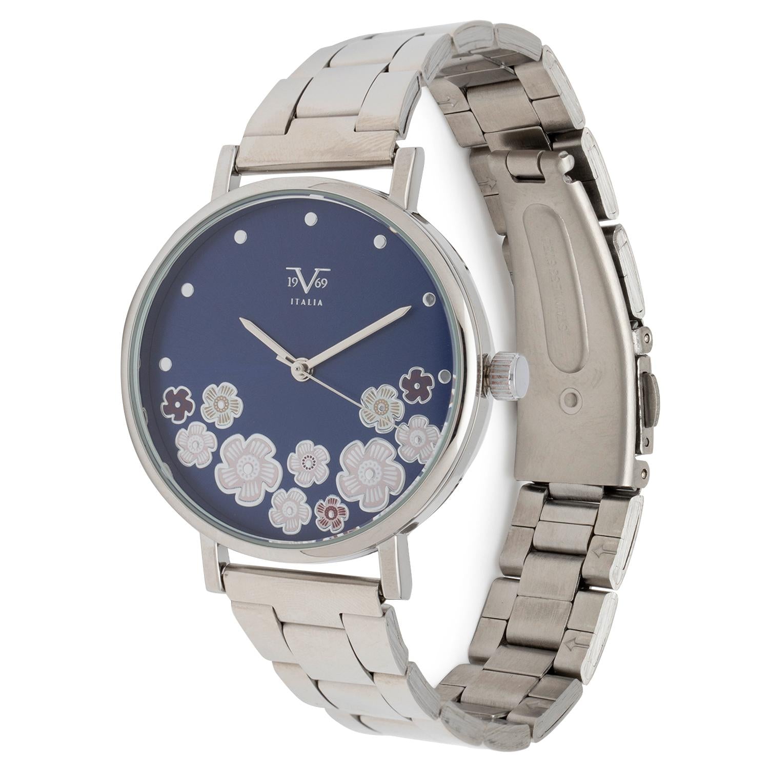 Reloj 19v69 Italia V1969-267-1 Plateado Mujer