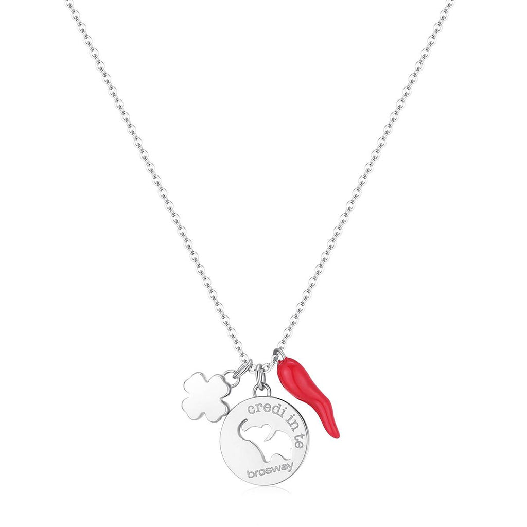 Collar Brosway Chakra Plateado BHKL07