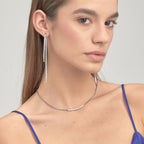 Collar Brosway BEIN006 Plateado Mujer