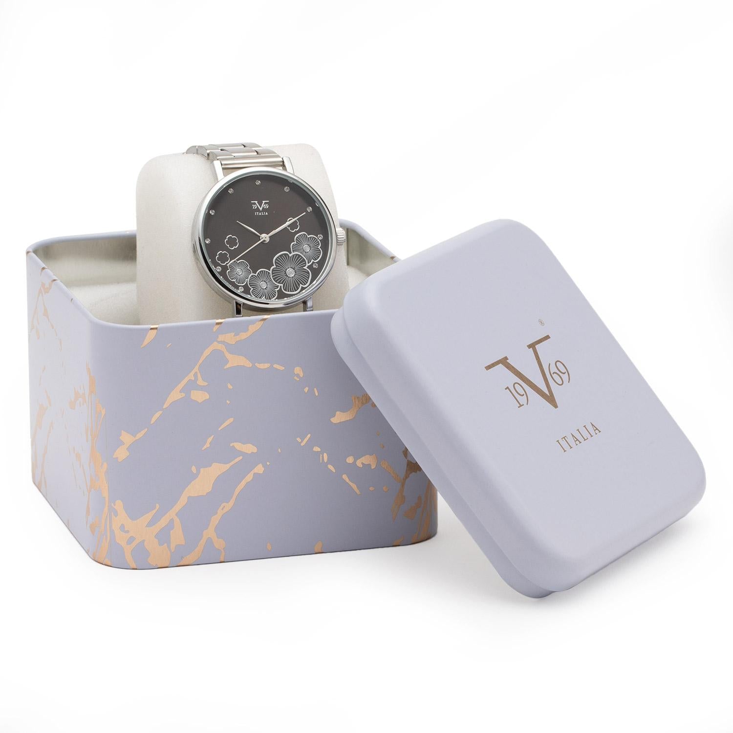 Reloj 19v69 Italia V1969-251-2 Plateado Mujer