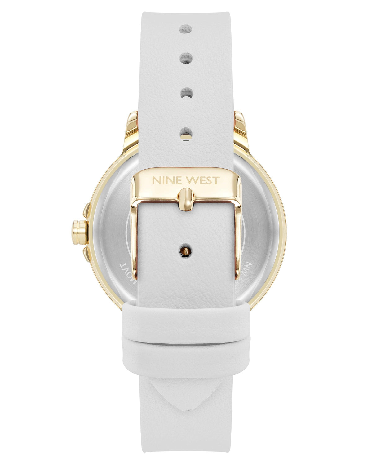 Reloj Análogo Mujer Nine West Blanco NW-3318GPWT