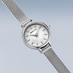 Reloj Análogo Bering Plateado Mujer 11022-004