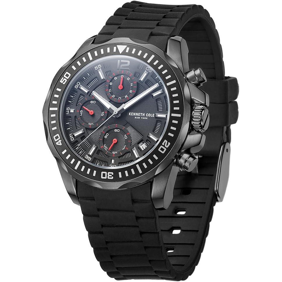 Reloj KCWGQ2222203 Negro / gris oscuro Hombre Kenneth Cole New York