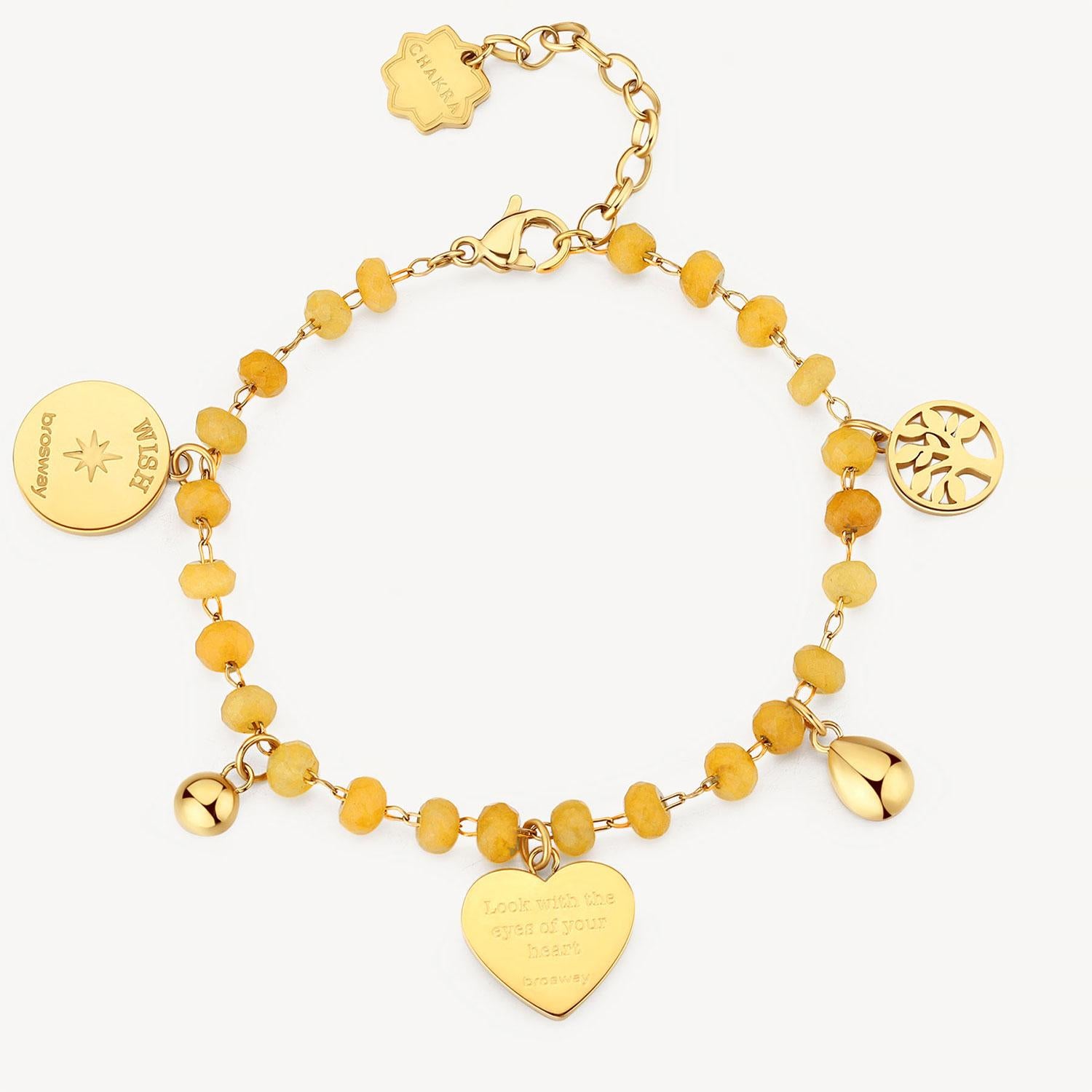Pulsera Brosway Amarillo Mujer BHKB132