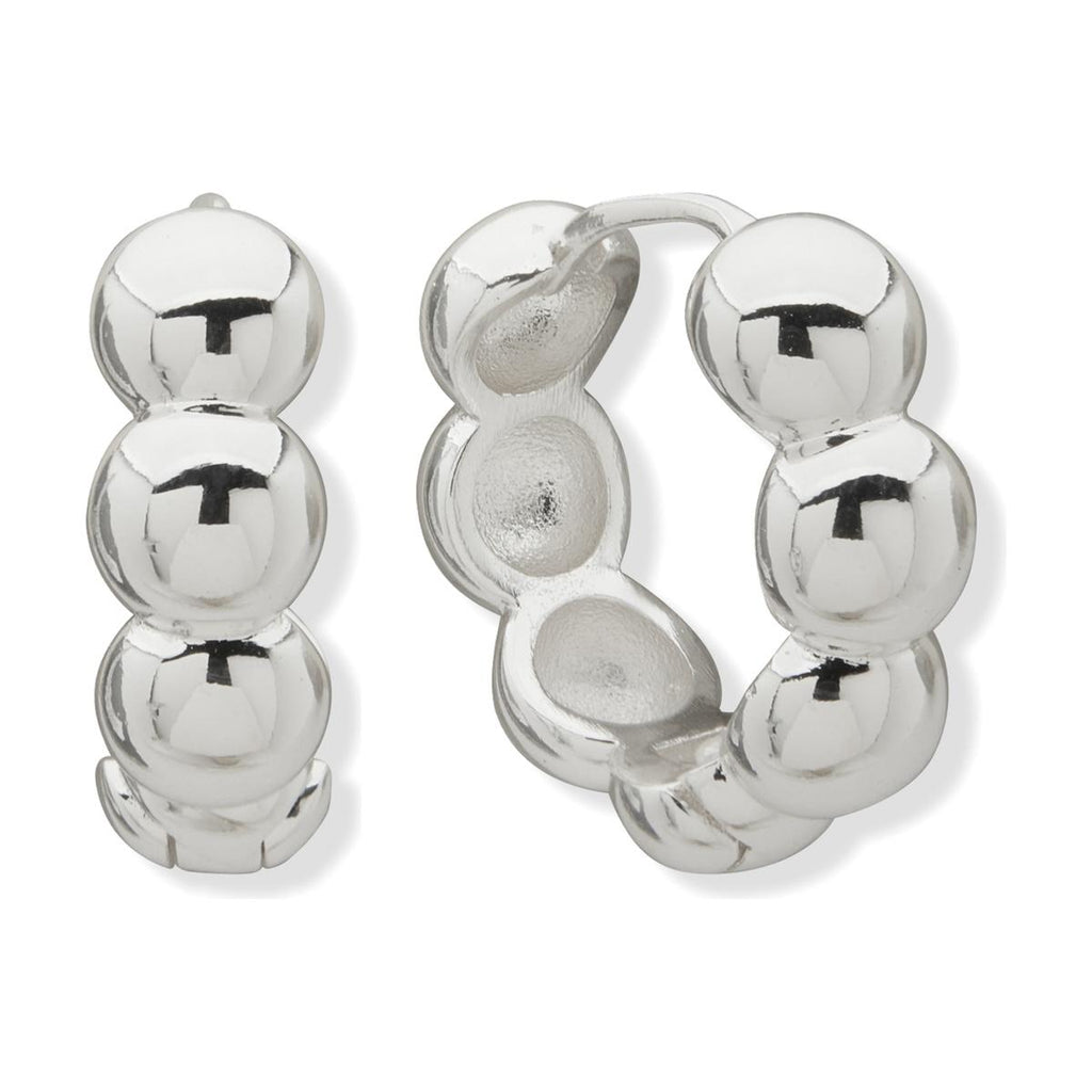 Aros Mujer Anne Klein Port St. Lucie Plateado