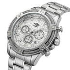 Reloj Análogo Hombre Umbro Plus Plateado UMBP-1500-130