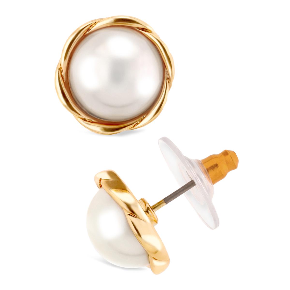 Aros Mujer Anne Klein Básicos Bicolor