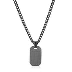 Collar Brosway Plomo Hombre BIK03