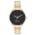 Reloj Mujer Nine West Dorado Nw/3234Bkgb