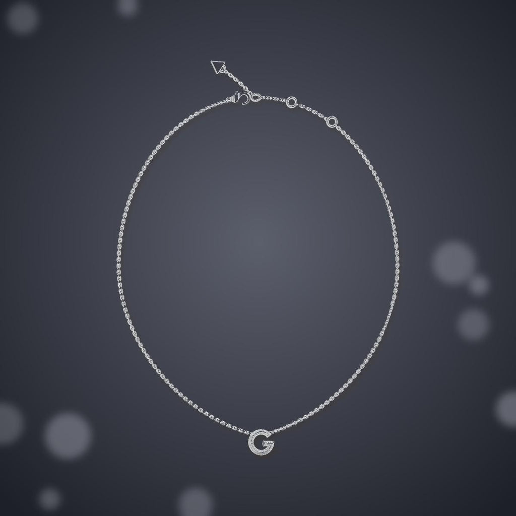 Collar Mujer Guess Plateado Jubn05441Jwrht/U