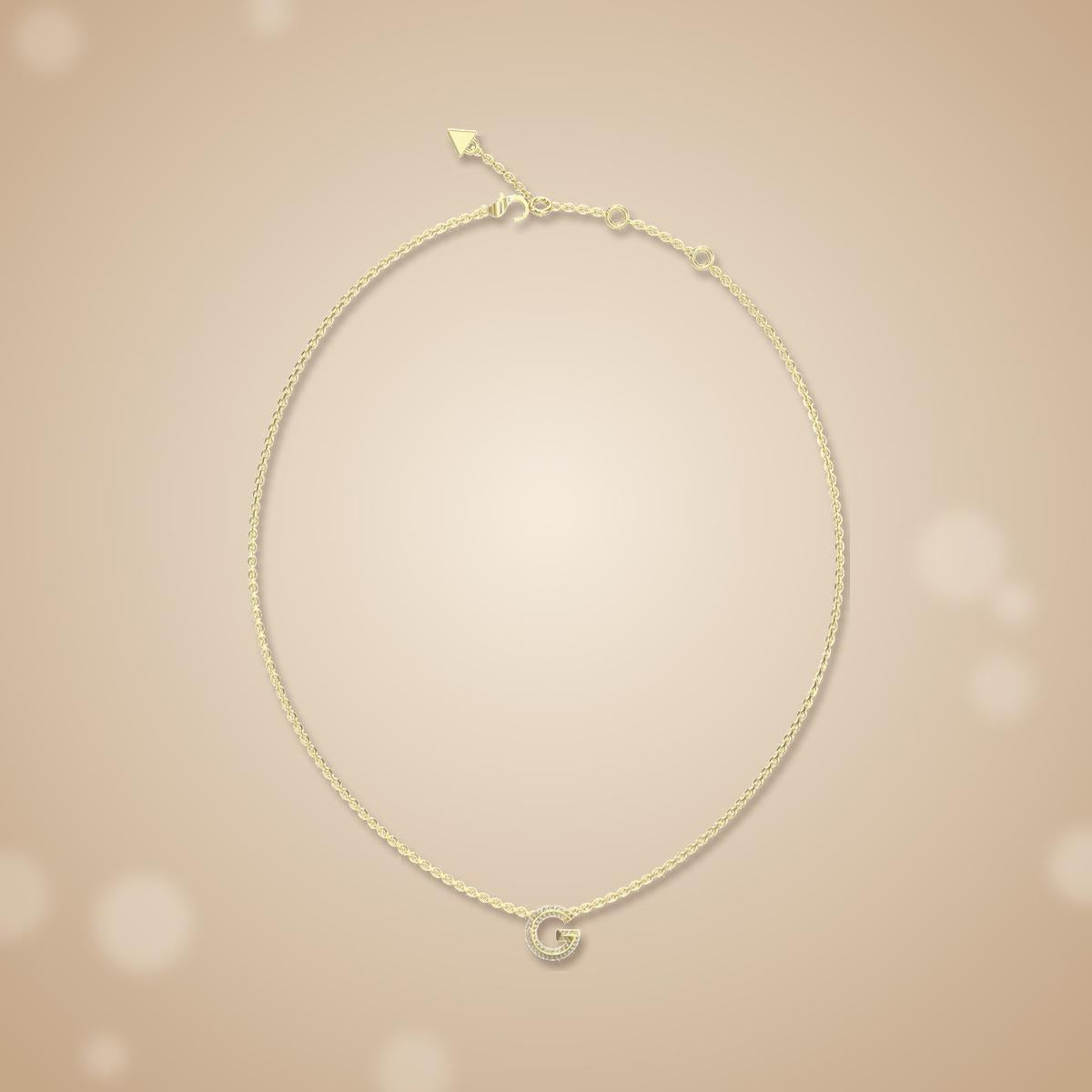 Collar Mujer Guess Dorado Jubn05441Jwygt/U