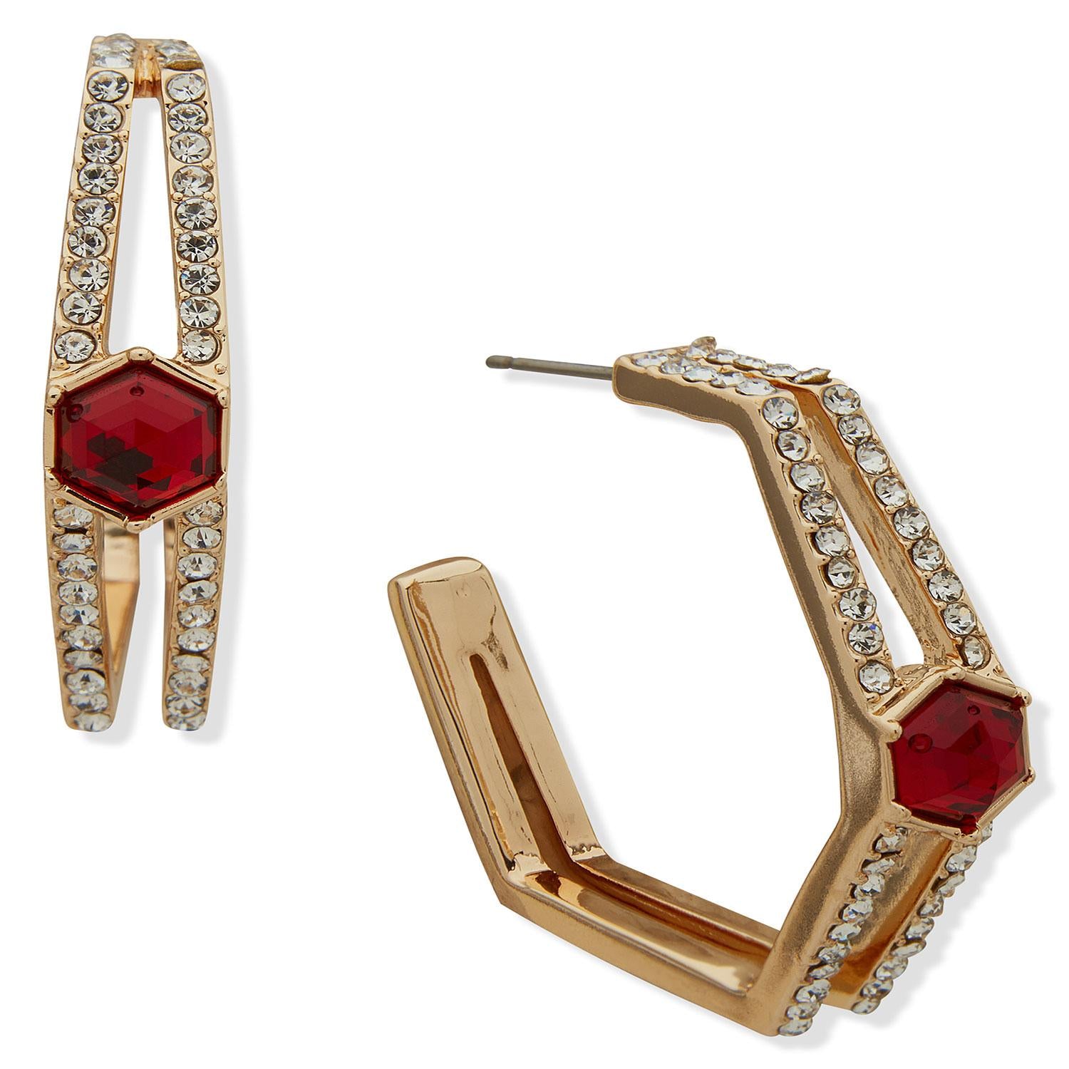 Aros Anne Klein Rojo Mujer 01G00735