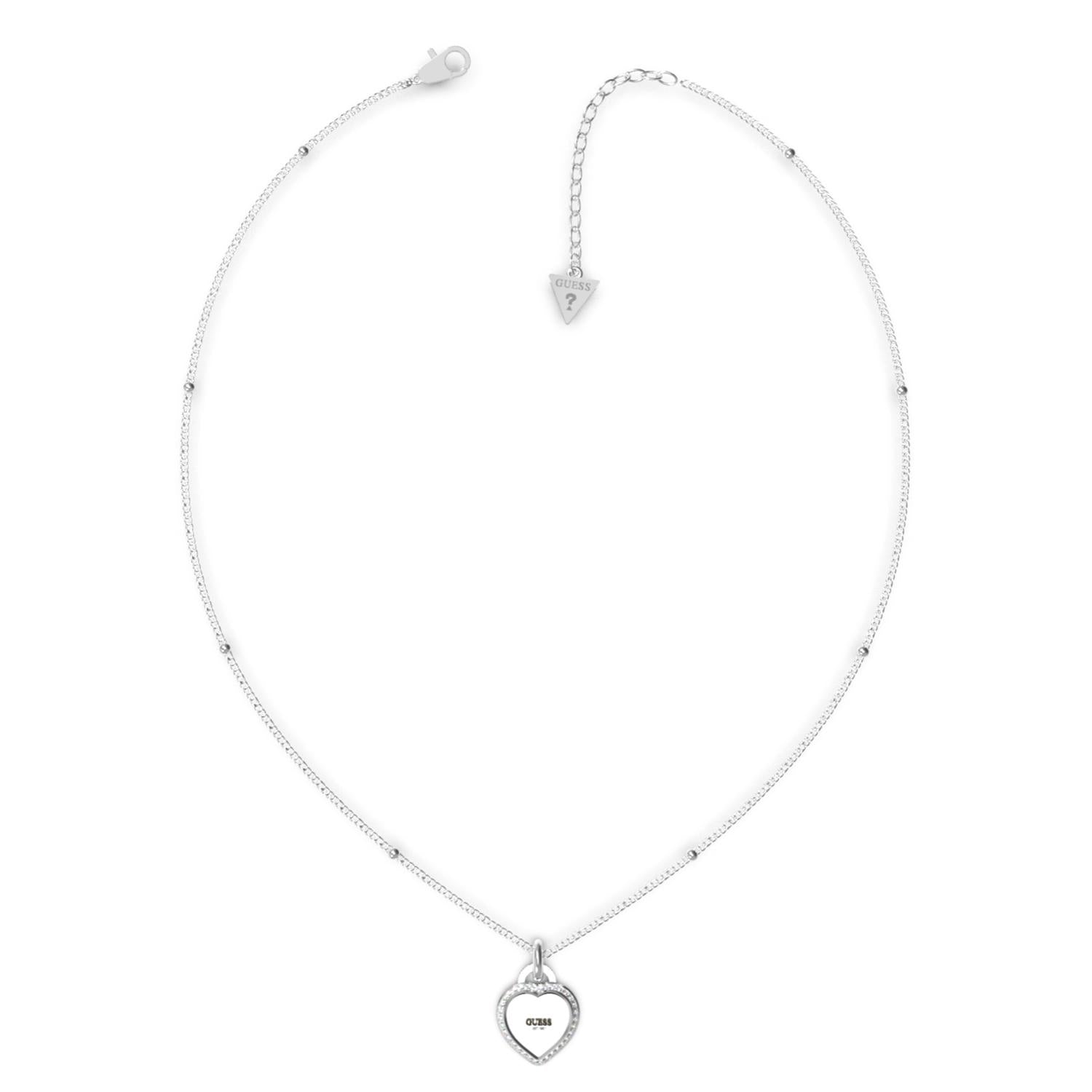 Collar Guess Plateado Mujer JUBN01420JWRHT-U