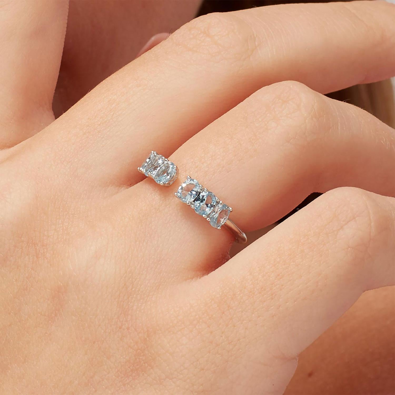 Anillo Brosway FCL13B Celeste Mujer